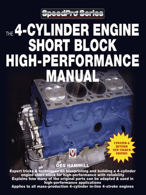 cover image of The 4-Cylinder Engine Short Block High-Performance Manual